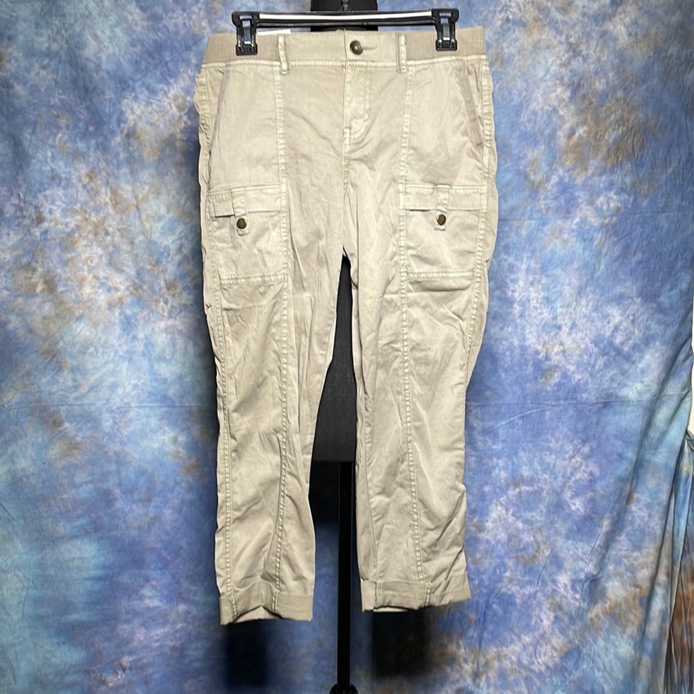 Sonoma Light Olive Capris